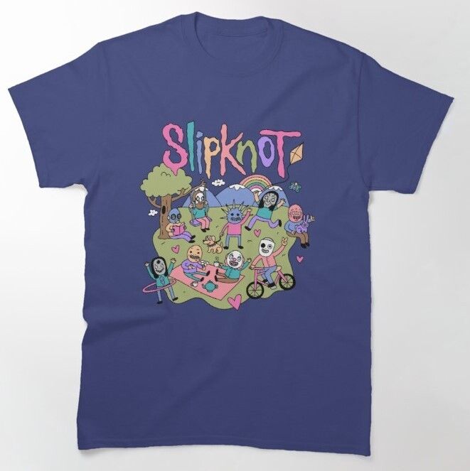 Slipknot Cartoon-Figuren Glückliche Natur Spaß Unisex T-Shirt Unisex T-Shirt
