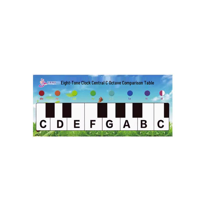 Colorful Eight-Tone Glockenspiel for Kindergarten Early Education