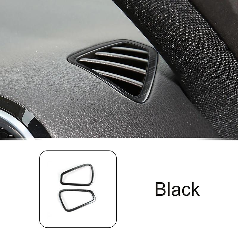 Car Stainless Steel Dashboard Air Condition Outlet Frame Decoration Trim Stickers For Mercedes Benz A Class W177 A180 -