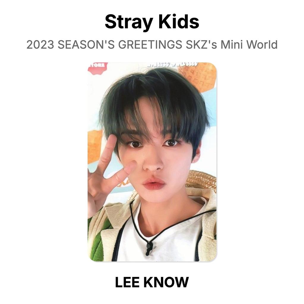 Stray Kids 2023 SEASON'S GREETINGS SKZ's Mini World Official Photocard