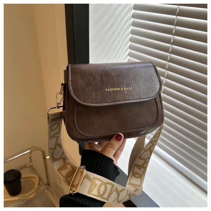 

Женская сумка через плечо в стиле ретро, женская сумка на плечо, высокая текстура, маленькая и элегантная, люксовый бренд, популярная, новая