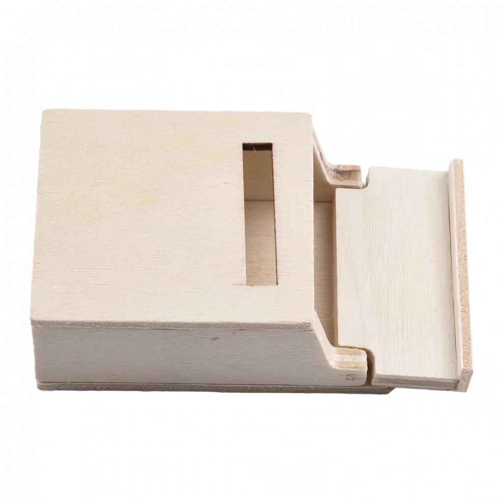 Authentic Miniature Flip Mailbox Model for Nostalgic Miniature Scenes