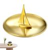 Gnat Coil Holders Boat Stand Artistic Decoration with Base Fireproof Mosquito Coil Holder for Indoor and Outdoor Camping
