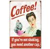 High Definition Tin Sign Vintage Coffee Beer Food Retro Metal Wall Art Decor for Kitchen Bar Cafe