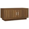 Coffee Table Brown Oak Look 102 x 50 x 45 cm Engineered Wood