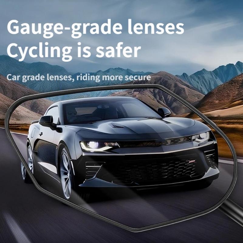 Bicycles 360 Degree Rotatable Handlebars Rearview Reflector Safety Mirror Adjustable Handlebar Bikes Rear View Mirror