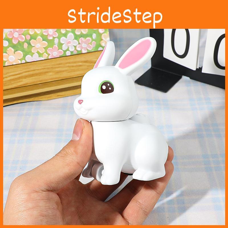Childrens Little Toy White Rabbit Inertia Press Rebound Force Animal Cartoon Car