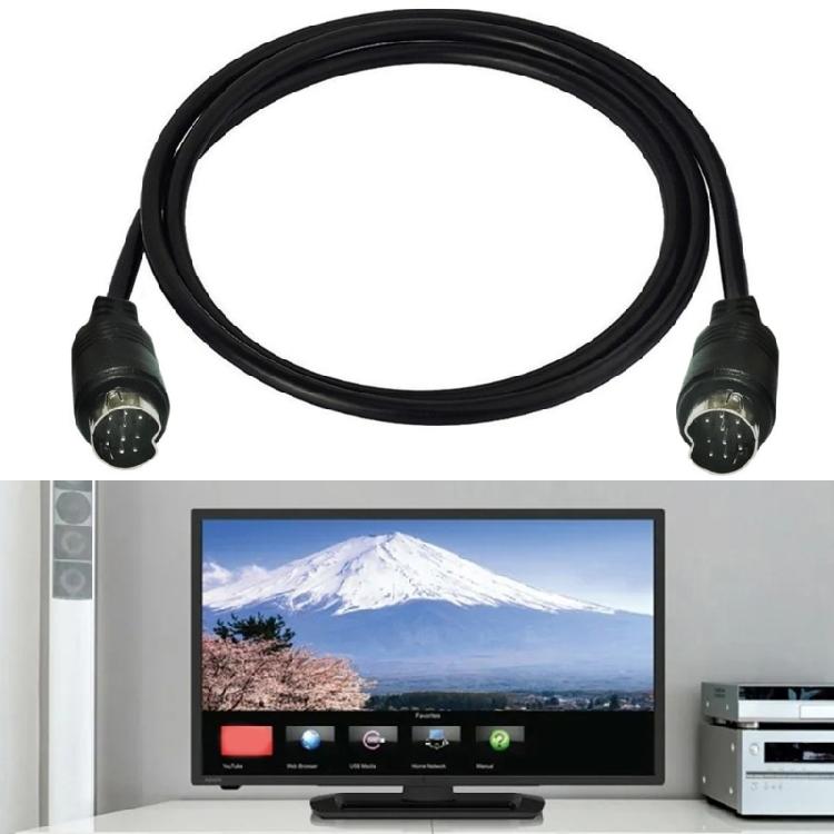 S-Video Cable for TV VCR DVD Camcorders Video Cards Mini Din 10Pin Male To Male