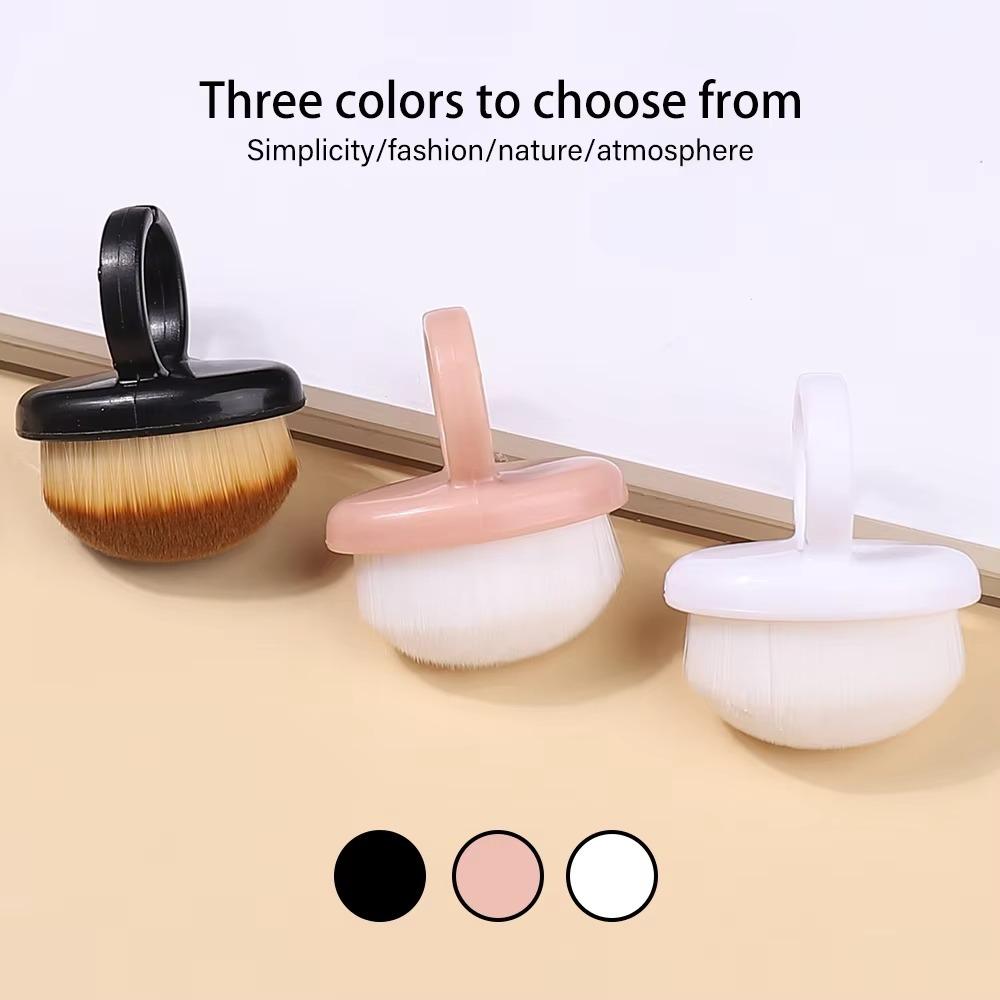 DIY Manicure Tools Nails Art Dust Cleaning Brush Oval Buckle Brush New Ring-shaped Brush