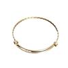 Adjustable Stainless Steel Telescopic Bangle Bracelet
