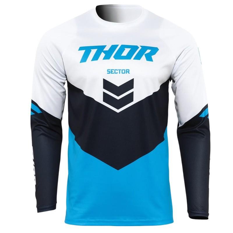 THOR Downhill Clothing Mountain Road Bike Motorcycle Riding Quick-drying Breathable Long-sleeved T-shirt 4XL