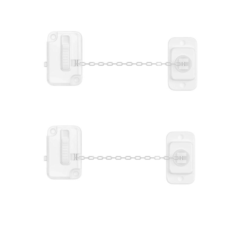 Door Lock Latch Catch Toddler Kids Window Limiter Baby Safety Lock Adjustable Child Cabinet Locks Door RefrigeKeep Children Safe