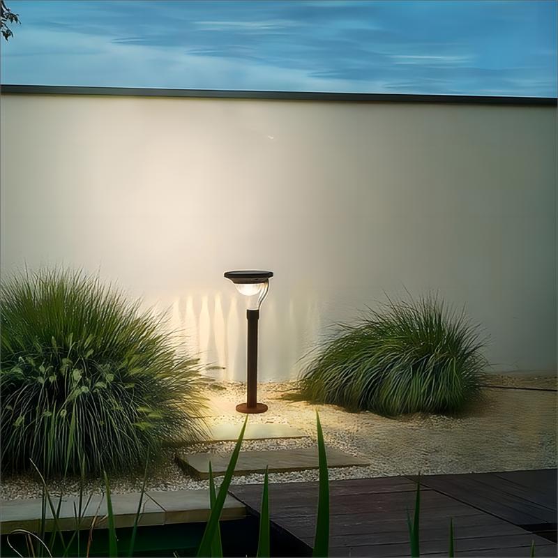 1pc Solar Energy Saving Lamp Super Bright Solar Lawn Lamp Waterproof Household Garden Villa Courtyard LED Solar Lamp