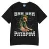 Brr Brr Patapim T Shirts Funny Italian Brainrot Meme T-shirt Men Women Summer 100% Cotton Comfort O-Neck Short Sleeve T-shirts