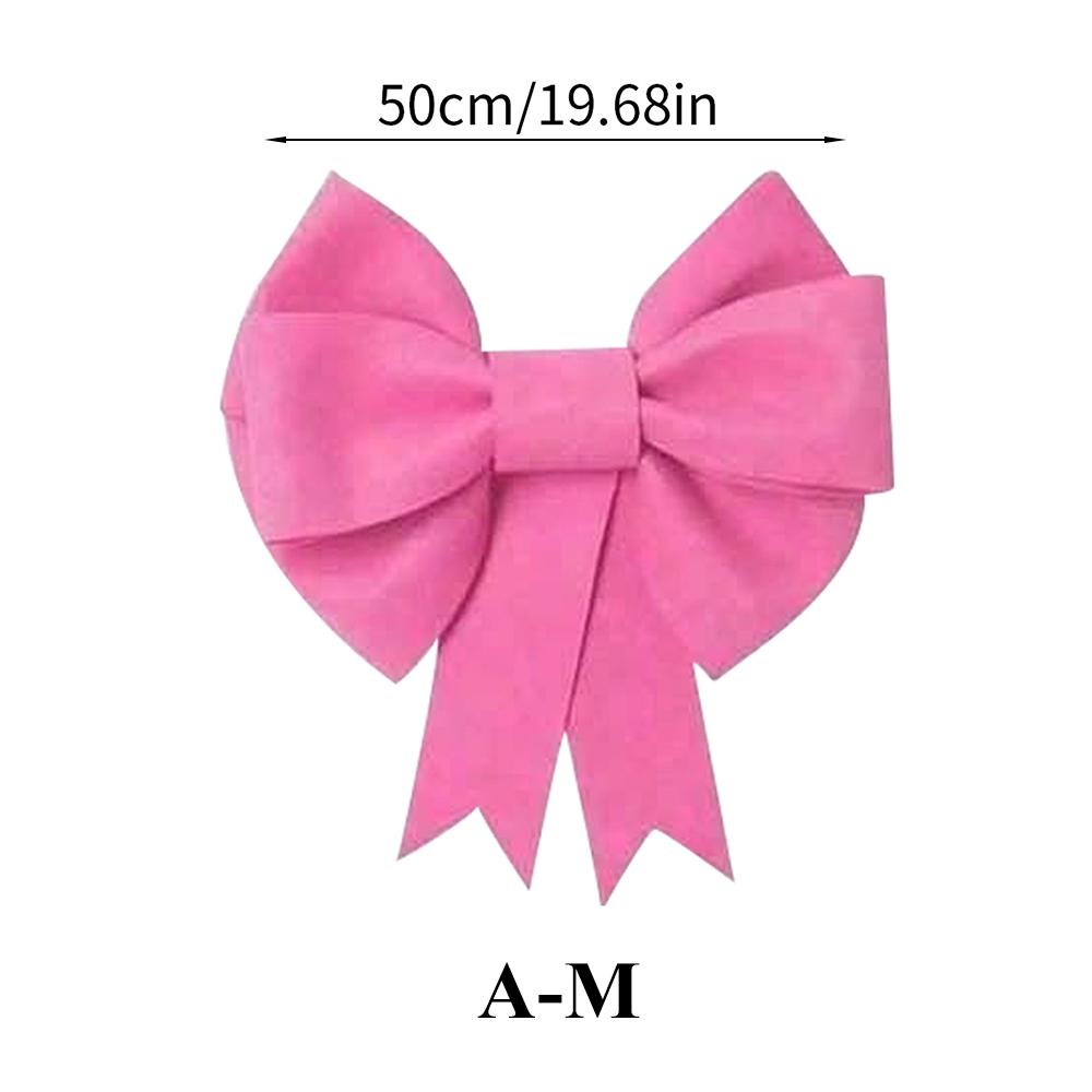 

Большой бант розовый красный для свадебной арки, вечеринки для невесты, дня рождения, рождественского украшения, двери, домашнего декора, бант as picture show