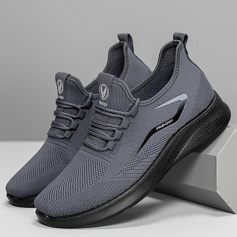 Shoes Men's Spring Casual New Men's Shoes Comfortable Casual Round Head Single Shoes Breathable Non-slip Wear-resistant Shoes