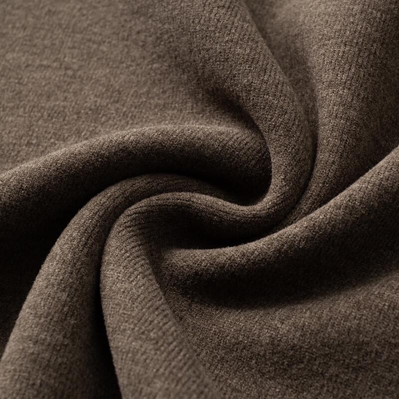 Dibinze Men's Plus Size Solid Crew Neck Sweatshirt