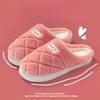 Home Shoes, Thick Soled Slippers, Plush, Cotton Slippers, Warm Shoes, Plush, Couple Slippers