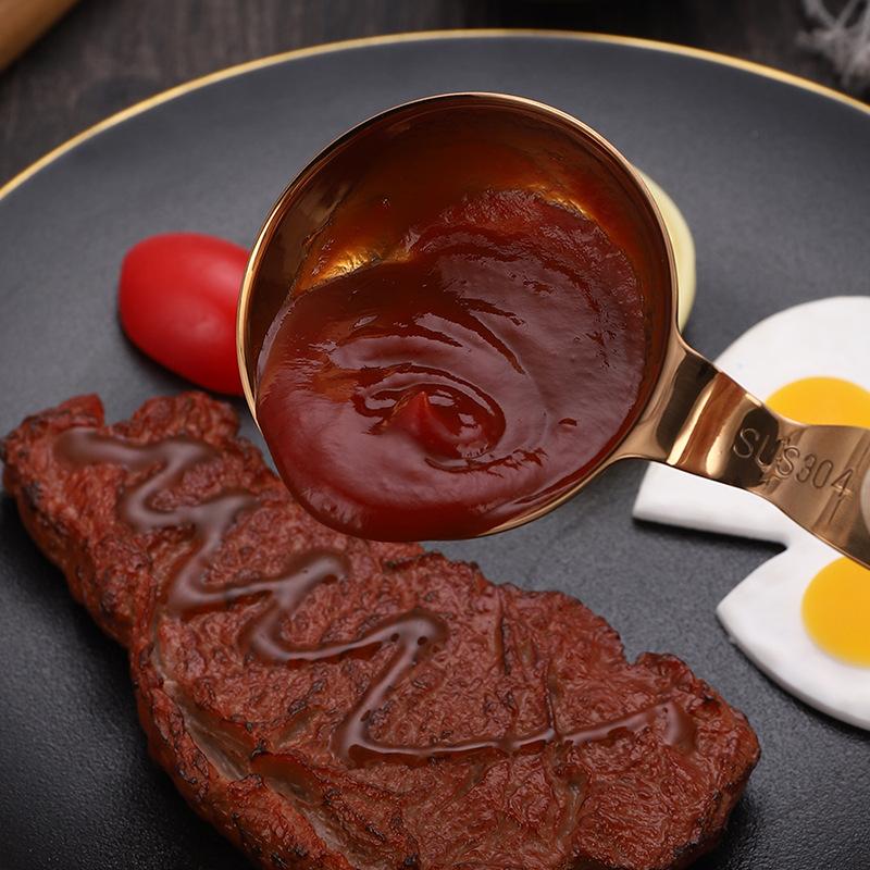 Nerezové nádobí 304 v korejském stylu, grilovací nádobí, dip, horký hrnec, koření, omáčka, kimchi