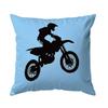 1 Pc Motorcycle Rider Pillow Cover For Home Living Room Bedroom Sofa Office Decorative Pillowcase Soft Throw Pillows 45*45 Cm