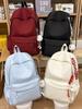 Japanese-Style Large Capacity Backpack for College, Middle & High School Students - Unisex, Simple Solid Color