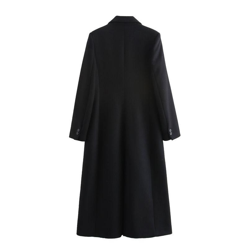 Jnleaog New Fall Women's Clothing European, American and French Style Design Fashion All-Match Long Overcoat Outerwear 9731147