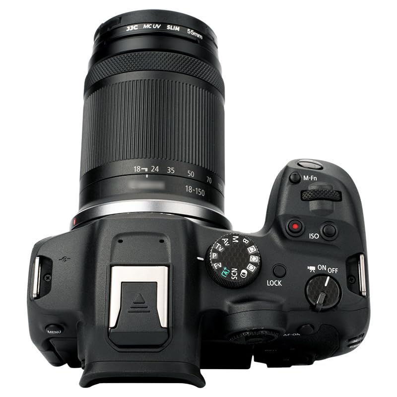 JJC Hot Shoe Covers of for Canon EOS R5 Mark and PowerShot V1 Compatible with Canon Black (Set 2) R50, V, R1, II, R8, R50, R6II, R7, R10, R5C, R3,