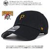 47 Brand CLEAN UP Low Cap Mini Team Logo BSRNR20GWS [Pittsburgh Pirates] Black/Yellow