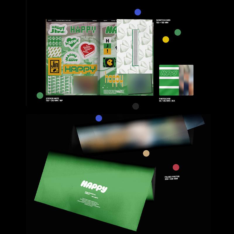 JIN (BTS) - Jin 1st Solo Album 'Happy'