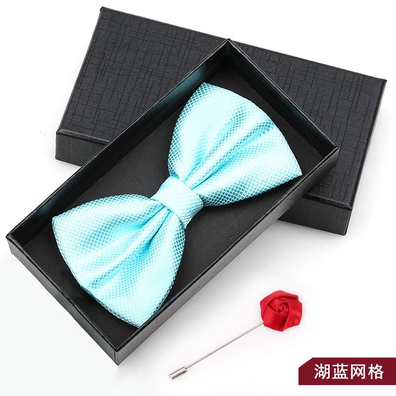 Bow Tie Men'S Wedding Groom Best Man Red Suit Shirt British Brothers Korean Bow Women'S Gift Box
