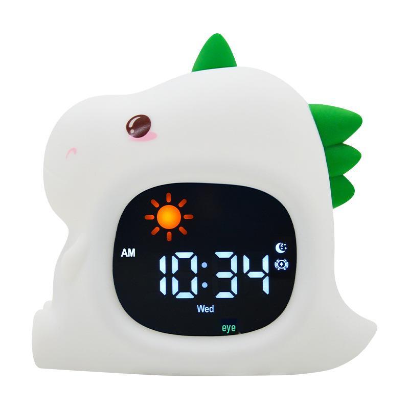 Ночник, меняющий цвет, в форме животного: Снотворное и будильник Alarm Clock Light