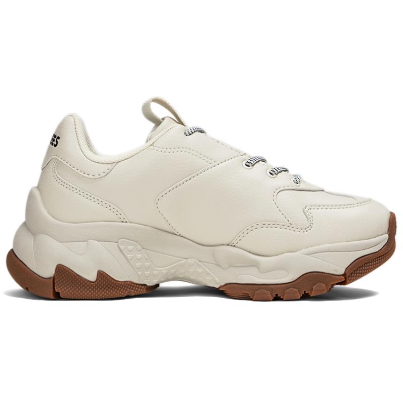 MLB Basic Yankees Beige White Navy Sneakers 3ASHBNA3N-50CRS