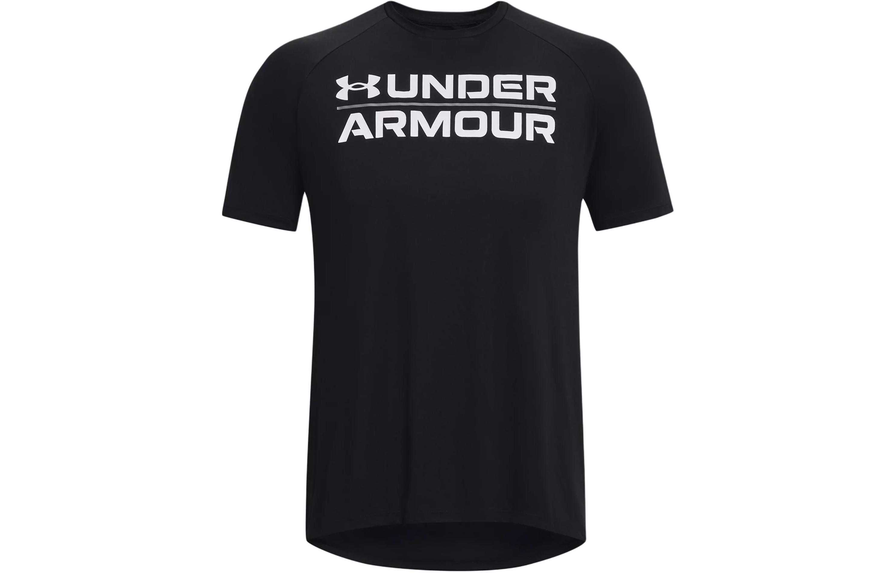 Under Armour T Shirt Men s Black 1377142-001 LG