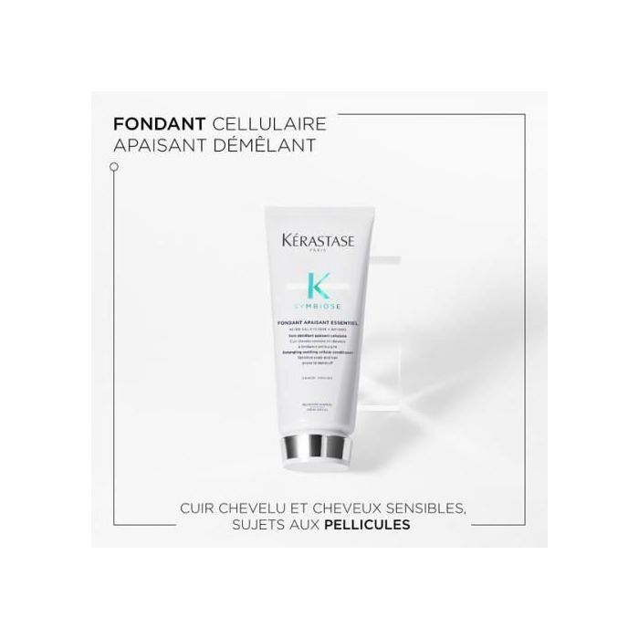 Crème hydratante - Essentiel - Fondant Apaisant - 200 ml - Hydrate - Apaise la peau sensible
