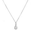 Xiaohongshu Water Drop Zircon Necklace - Luxe, Trendy, Unique Style
