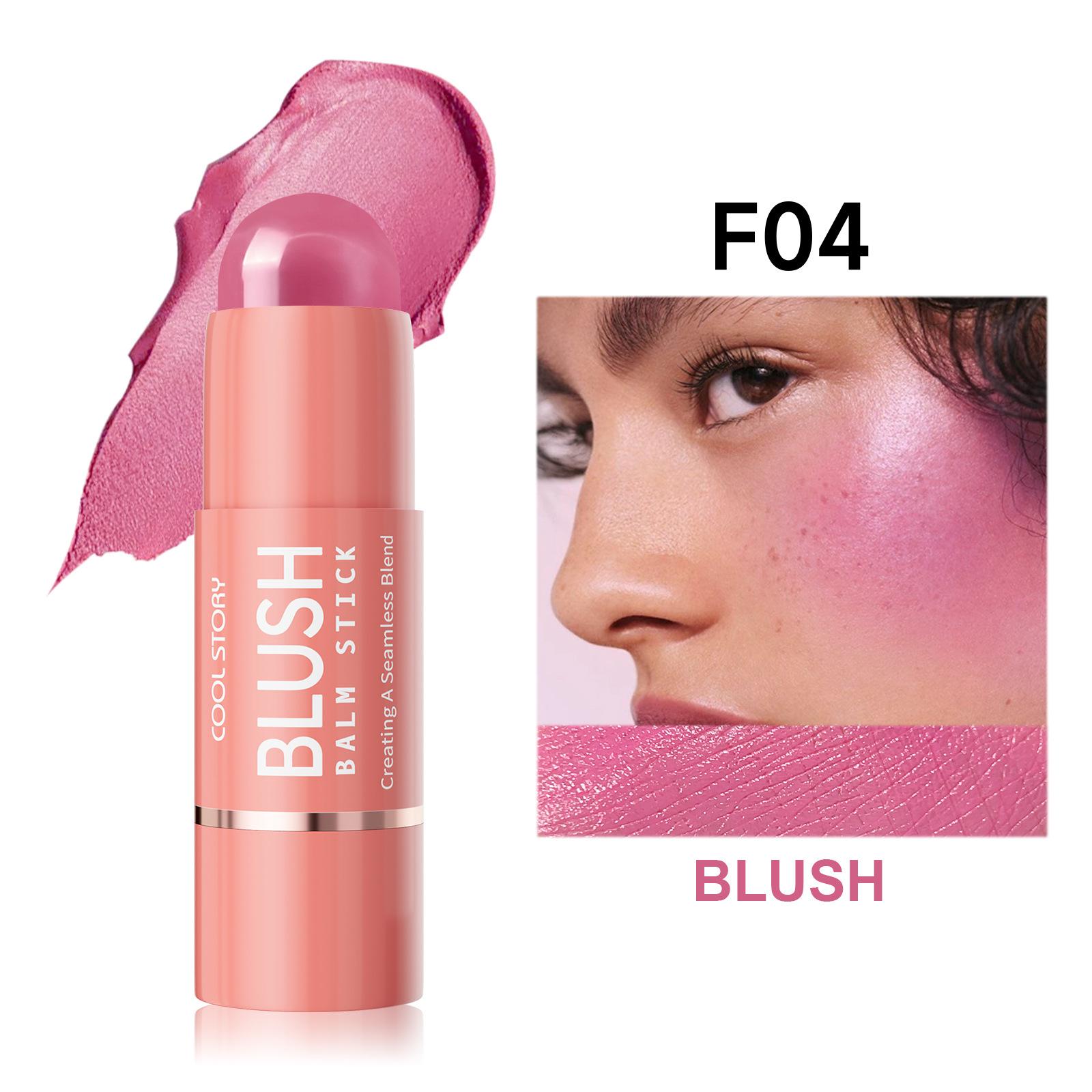 

Трехцветный стик-румяна для контуринга лица, хайлайтер, улучшает цвет лица и придает жизненную силу, контурирующий макияж для лица для девушек