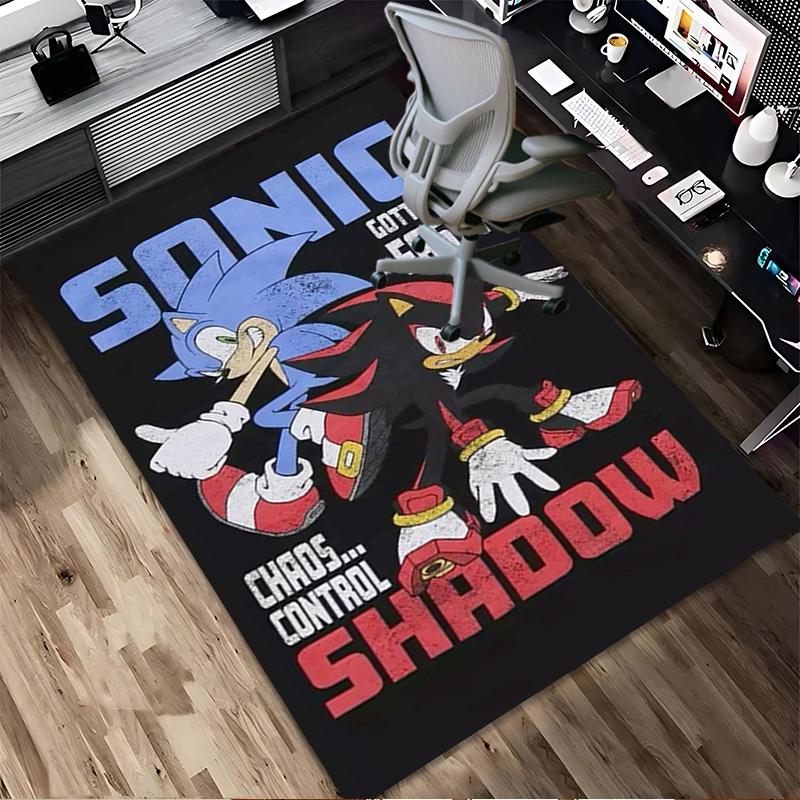 Sonic Adventure Living Room Nonslip Area Rug Soft Carpet For Bedroom Game Playroom Sofa Office Home Decor Doormat Christmas Gift C922365