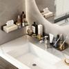 Bathroom Rack Bathroom Shelf Toilet Storage Rack Toilet Kitchen Space Aluminum Hang On the Wall Punch-free Rack Hanging Shelves