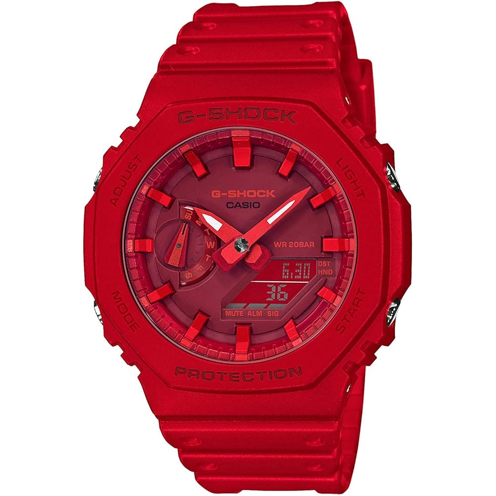 Casio G-Shock GA-2100-4A Men s Ana-Digi Outdoor Sports Watch Red