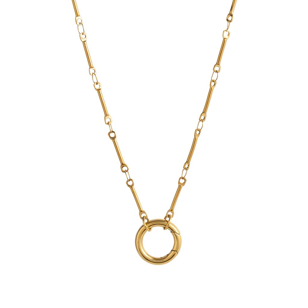 DIY Women's Basic Necklace Paper Clip Snake Bone Chain Jewelry Accessory for Creative Crafting Necklaces for Women