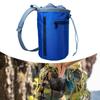 Chalk Bag for Climbing with Zippered Pocket, Carrying Bag, Adjustable Belt Pole Dancing