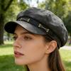 Trendy Painter Hat Oversized Fashion Hat French Beret for Dating Photography Cabbie Headwear Painter Hat