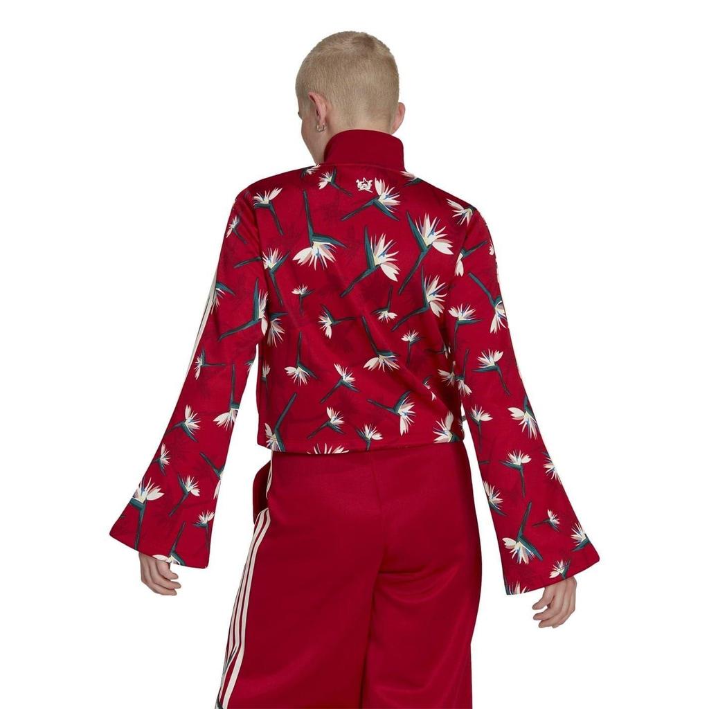 Adidas Womens/Ladies Originals Floral Bell Sleeve Track Top