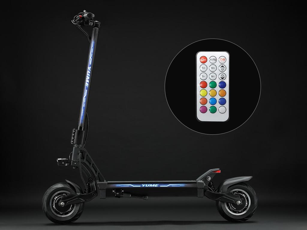 YUME HAWK PRO Premium Electric Scooter, 3000W Dual Motor, 80km/h Top Speed, 96km Range, 10" Street Tires, NFC & App Control