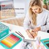Oil-based colored pencil 300 color set (lead diameter 3.3mm) professional grade soft core ideal coloring painting children adults artists.