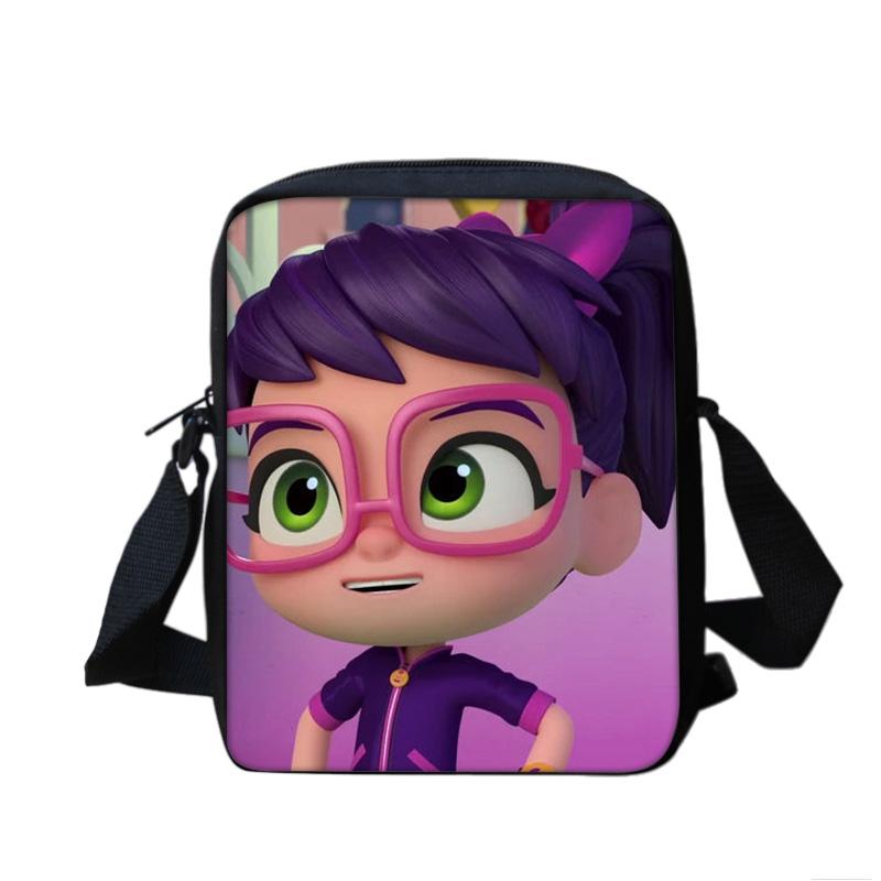 Abby Hatcher shoulder bag new small and large capacity versatile cartoon print student boy or girl best birthday gift for school