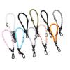 8MM Mobile Phone Case Short Rope, Multi-functional Wrist Rope Short Mobile Phone Lanyard Outdoor Key Wallet Portable Rope Clip