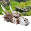 Realistic Dinosaur Skull Landscape Hideaways House Fish Shrimp Aquarium Decors