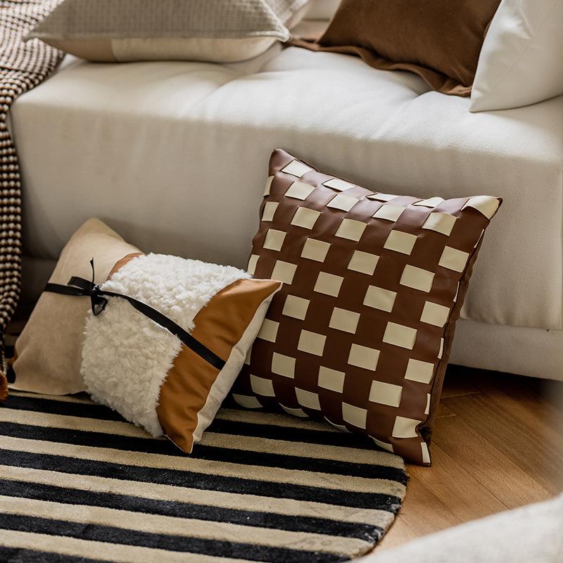 Pillow Cushion Decorative Throw Pillow Sofa Back Cushion For Living Room Hotel Decor Plush Cushion Cover