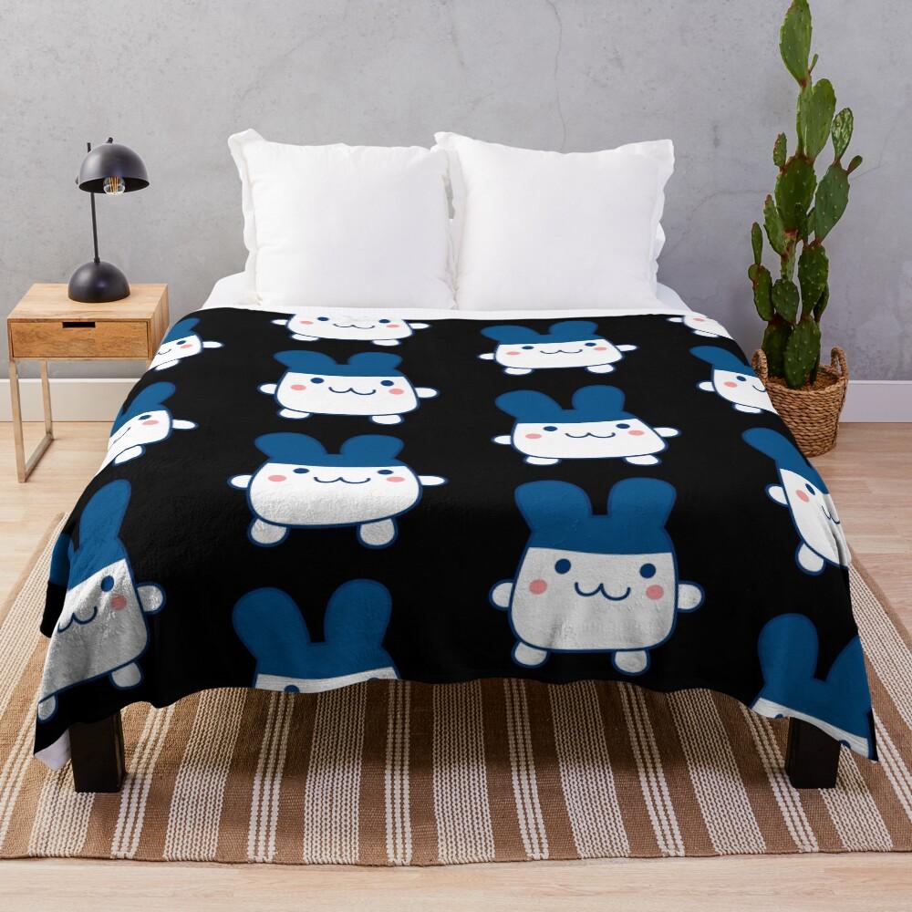 Tamagotchi Mimitchi Throw Blanket